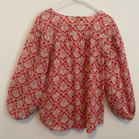 Ann Taylor Loft Button Down Blouse L - Picture 7 of 8